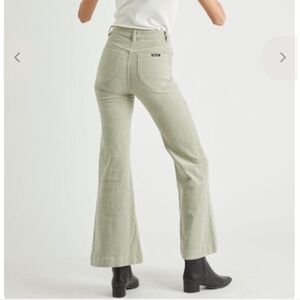 ROLLA'S East Coast Sage Green Corduroy Flare Pants